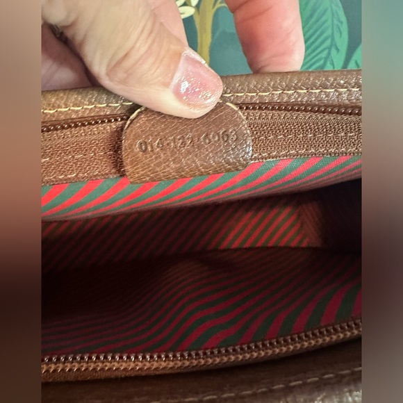 GUCCI Bundle ♥️💚 Ophidia Clutch GG Coated Canvas w Rare Interior & Wallet - Picture 7 of 15